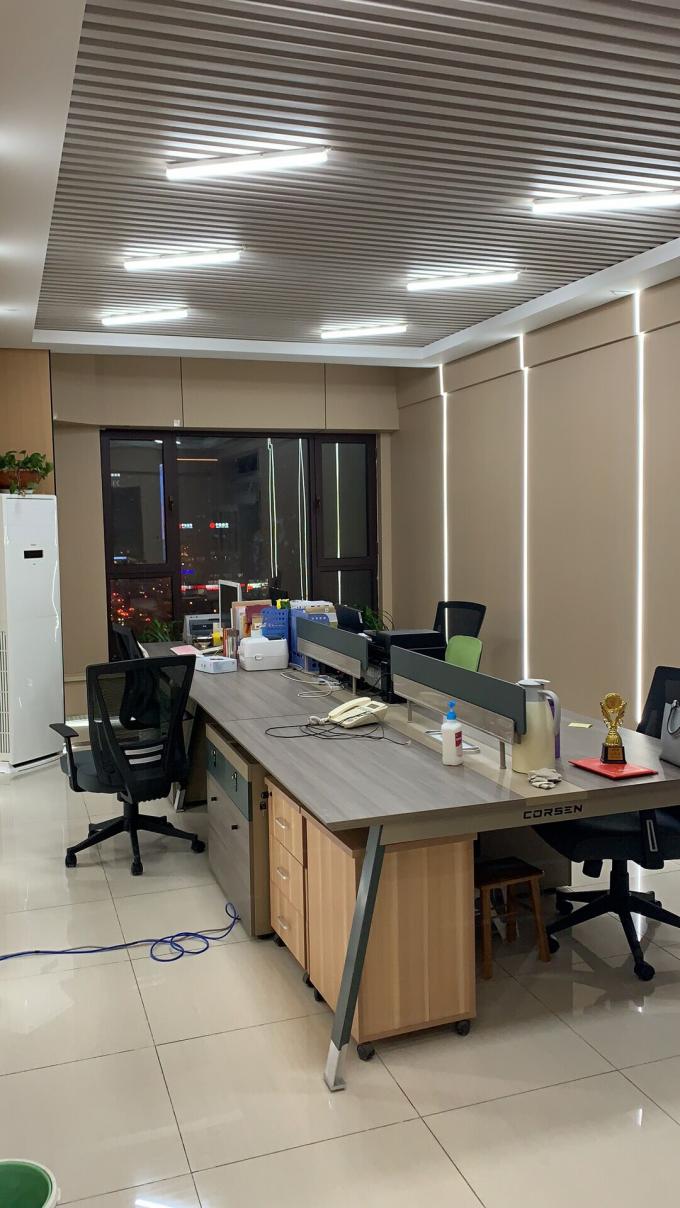 Pannello murario integrato in PVC Parete di sfondo interno ecologico 0