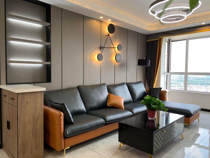 Pannello murario integrato in PVC Parete di sfondo interno ecologico 1