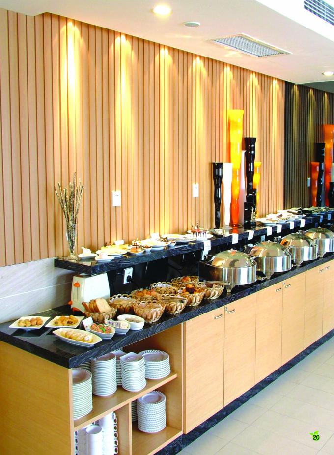 Pannello murario integrato in PVC Parete di sfondo interno ecologico 2