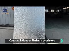 Acqua ondulata 3D Decorativa resistente al fuoco ondulata 3D di legno di plastica di bambù di carbone da parete