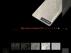 L'incorniciatura interna riveste la fibra di bambù del PVC ha integrato il legno per impiallacciare il pannello di parete di bambù di marmo del carbone