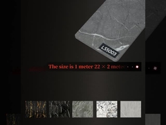 Pannelli interni di legno integrato in fibra di bambù, rivestimento in legno, marmo brillante, pannello murario in bambù, carbone