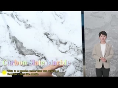 Facile installazione pannelli murali decorativi in bambù carbone di alta qualità lamiera di marmo