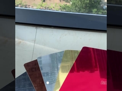 Prezzo all'ingrosso Specchio Decorazione muraria Pannello da parete PET Bambù Carbone di legno Pannello di rivestimento