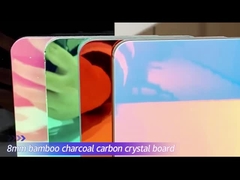 5 MM Prodotto venduto a caldo Specchio Pannello murario Impermeabile Bambù Carbone di legno Finitura