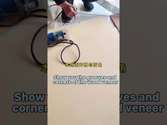 Fabbricazione di pannelli di rivestimento in legno di carbone di bambù con scanalatura e piegatura degli angoli