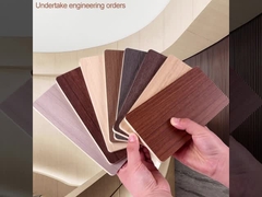 Pannello a parete a grano di legno