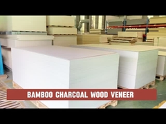 impiallacciatura di bambù di legno del carbone