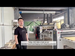 Processo di imballaggio e spedizione del rivestimento in legno di bambù