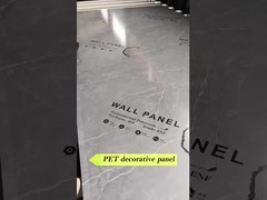 Piastre di marmo leggere in PVC pannello murario facile installazione e progetti domestici fai-da-te