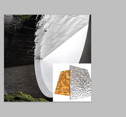Modern Light Luxury Style 3D Charcoal Board Water Ripple Bamboo Charcoal Wood Veneer