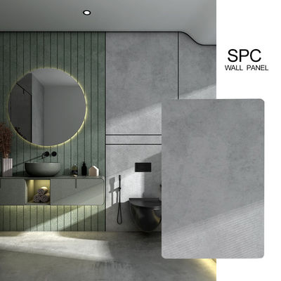 Spc Wall Panels Stock Available 600*2440*4mm Waterproof Stone Plastic Eco-Friendly Imitation Tile Renovation Remodelling Siding Fast Installation For Hotel Bathroom Shower
