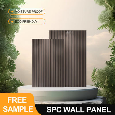 SPC Wall Panels Hot Sale 600*2440*4mm Waterproof Stone Plastic Eco-Friendly Pvc Plastic Interior Bathroom Wall Panel For Wet Rooms