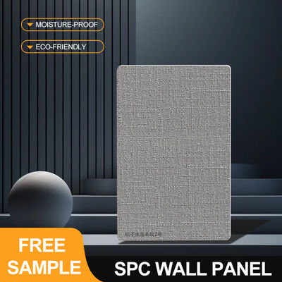 Customizable SPC Wall Panels Moisture-Resistant Stone Plastic Composite Eco-Friendly Cubicle Waterproof Walls Cut-To-Size