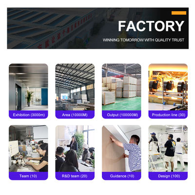 Popular Design PET Mirror Wall Panel Wear-resistant And Easy To Clean Wall Panel For Corridor Ceiling