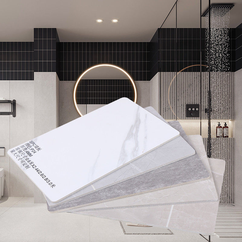 Waterproof Stain Resistant Eco Friendly Home Decor Tile SPC Wall Panel