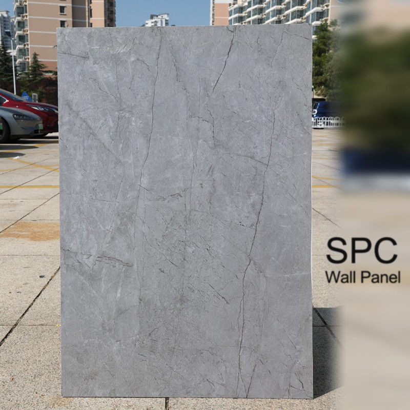 SPC Marble Wall Panel And PVC Waterproof Board Are Used For Hotel Apartment Offices