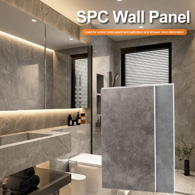 Pannello murario SPC Hotel Bagno Piastra di marmo senza cuciture Pannello murario integrato per la decorazione interna