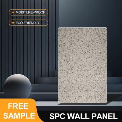 Pannello di parete SPC 600*2440*4mm Pietra impermeabile Plastico Eco-friendly Piastra di marmo senza cuciture Pannello di parete integrato Decorazione interna per bagno dell'hotel