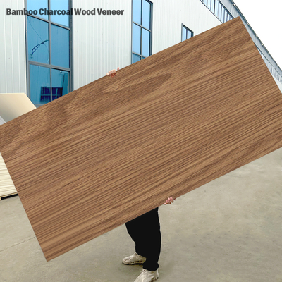 Esemplare gratuito pannelli murari a grano di legno pieghevole impermeabile resistente all'umidità di bambù carbone di legno pannello di rivestimento per hotel