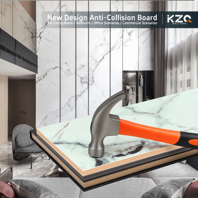 Nuovo prodotto senza vernice pannello murario in fibra di legno di bambù anti-colisione impermeabile a prova di umidità facile installazione per corridoi alberghieri