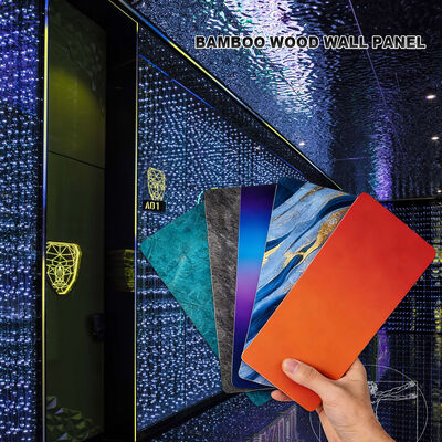 Moderno OEM Design 1220x2440 UV Marmo Fogli PVC Plastica Marmo Pannello Parete Tavola Per Indoor