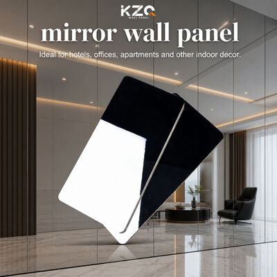 OEM ODM PET Waterproof Mirror Wall Panel per il progetto commerciale alberghiero
