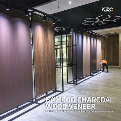 Pannelli per l'arredamento degli interni Bambù Carbone di legno Finitura per la decorazione delle pareti