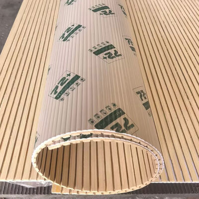 Pannello murale scanalato WPC Nuovo design Pannello murale flessibile ecologico per decorazione di pannelli murali interni
